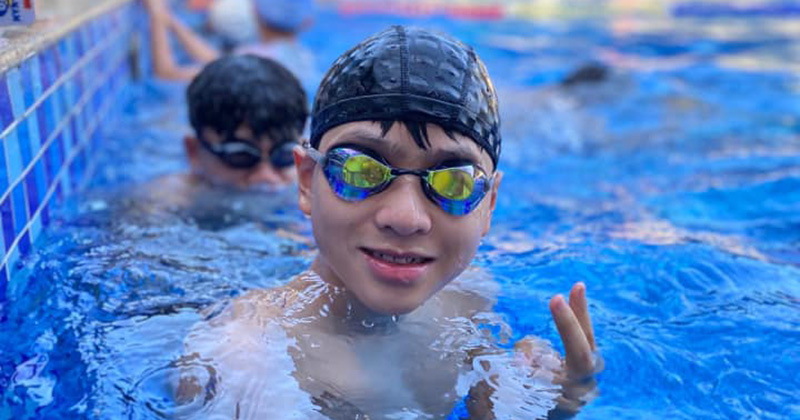 Lớp học bơi cấp tốc tại Hà Nội 2